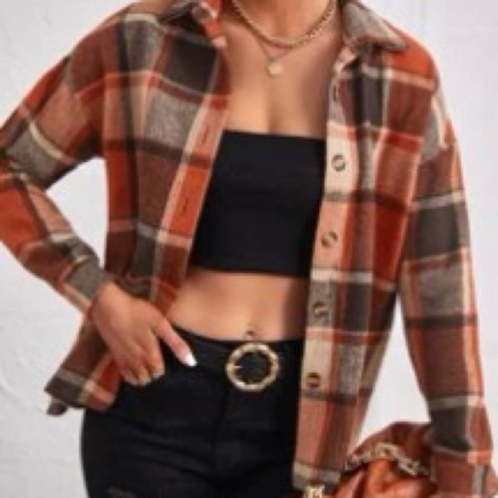 Plaid Blouse